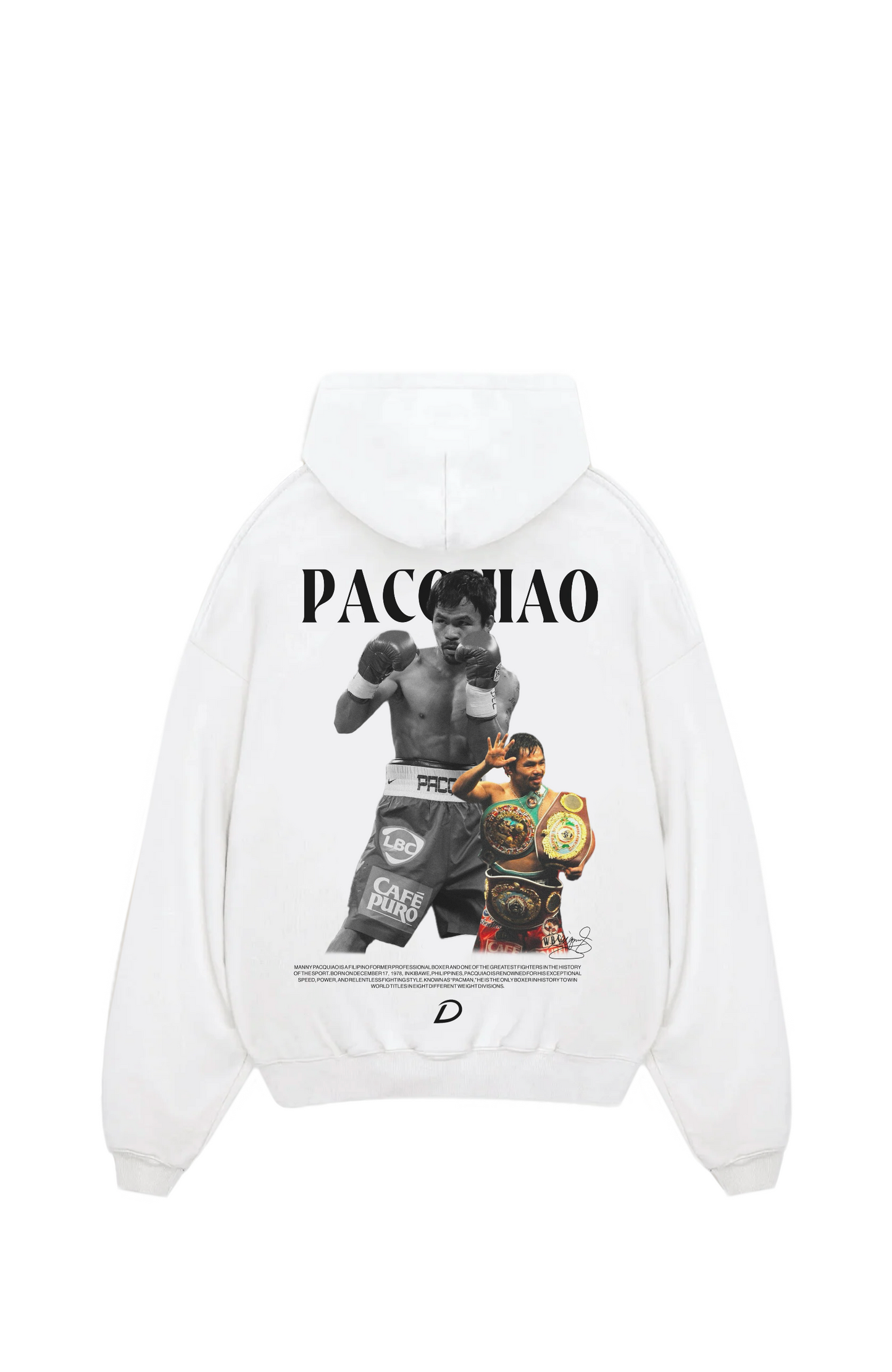 Manny Pacquiao Oversized Hoodie