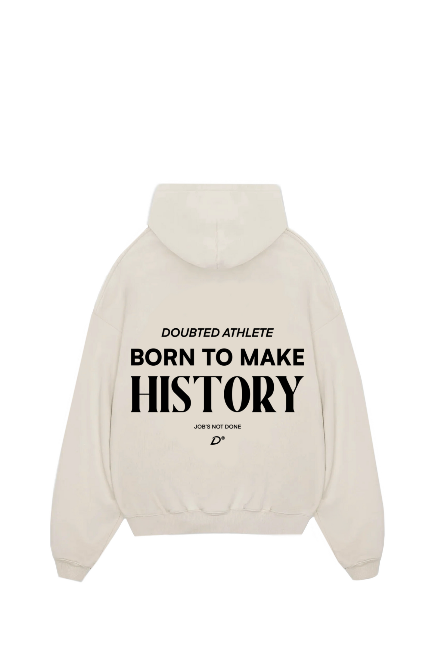 Born to make history Oversized Hoodie