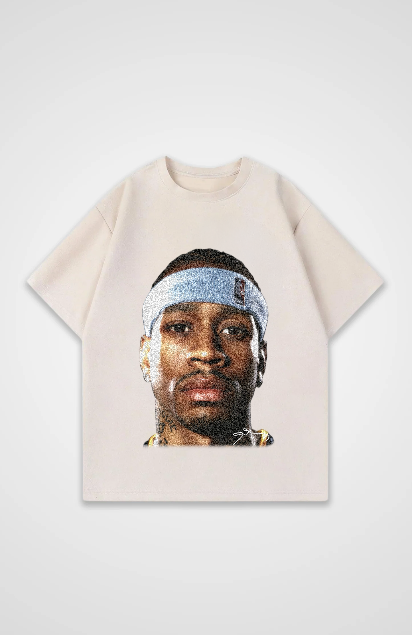 Allen Iverson Face Oversized T-Shirt