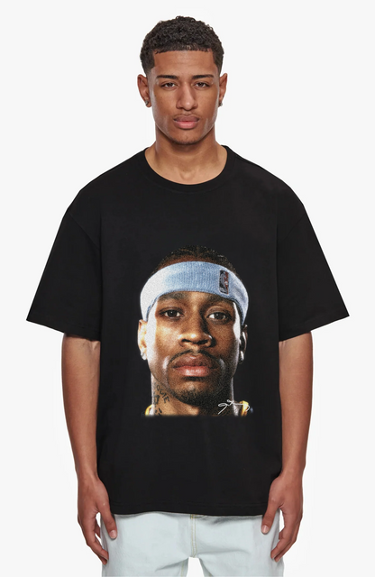 Allen Iverson Face Oversized T-Shirt