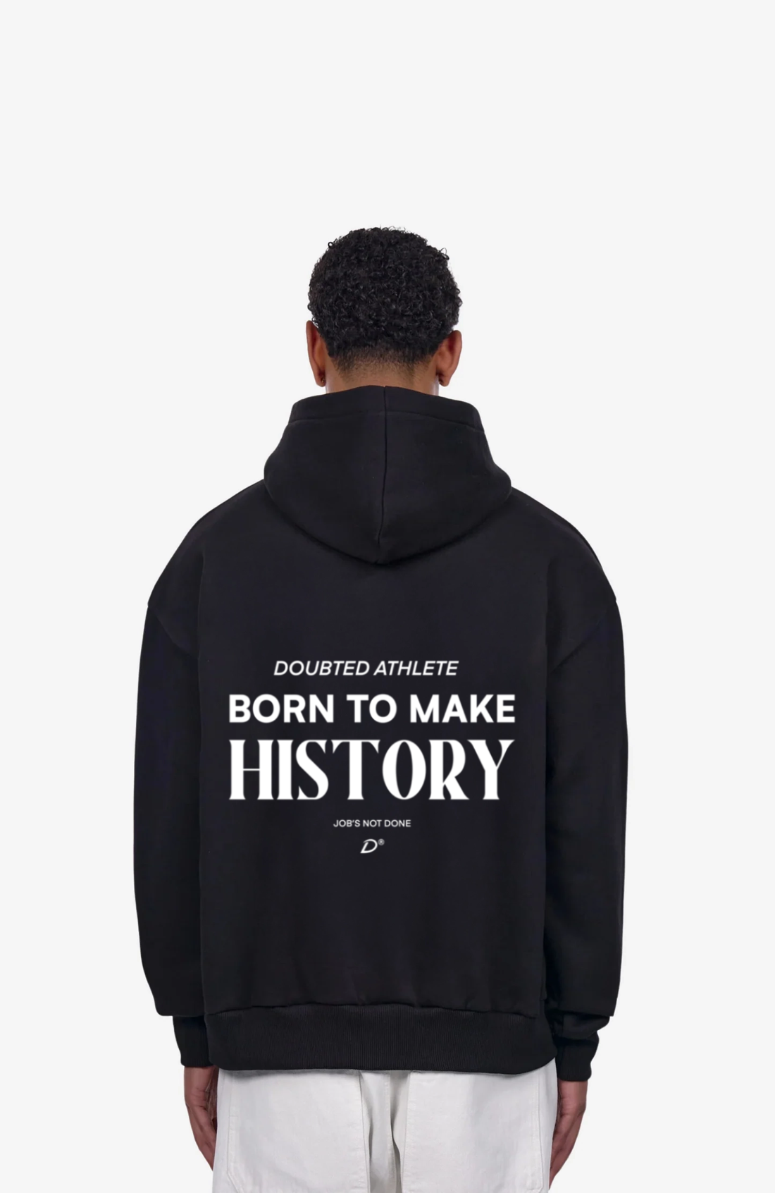 Born to make history Oversized Hoodie