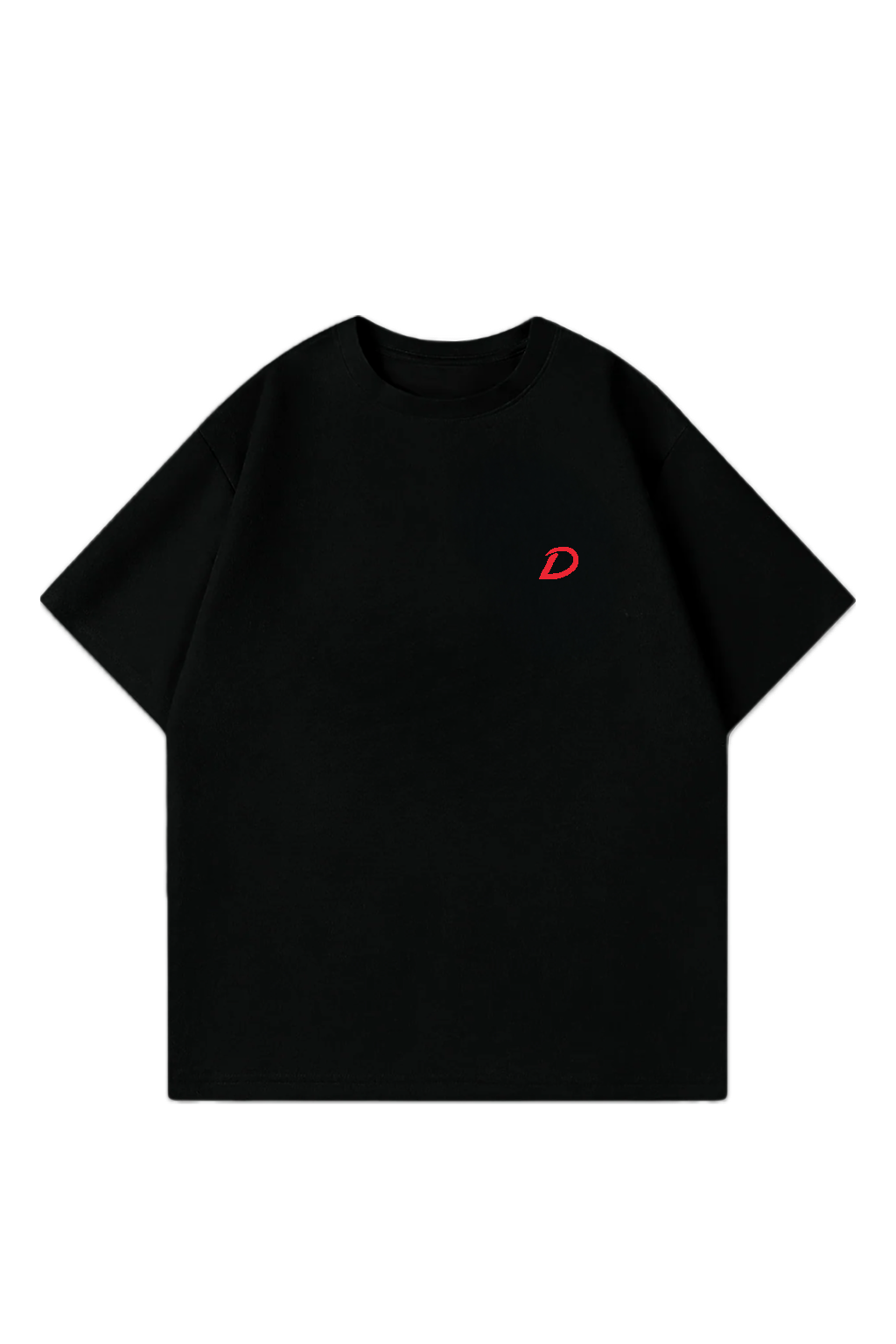 Sparring Circle Red Oversized T-Shirt