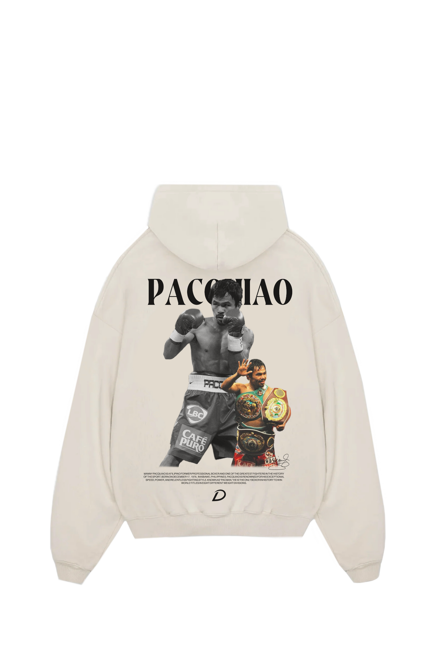 Manny Pacquiao Oversized Hoodie