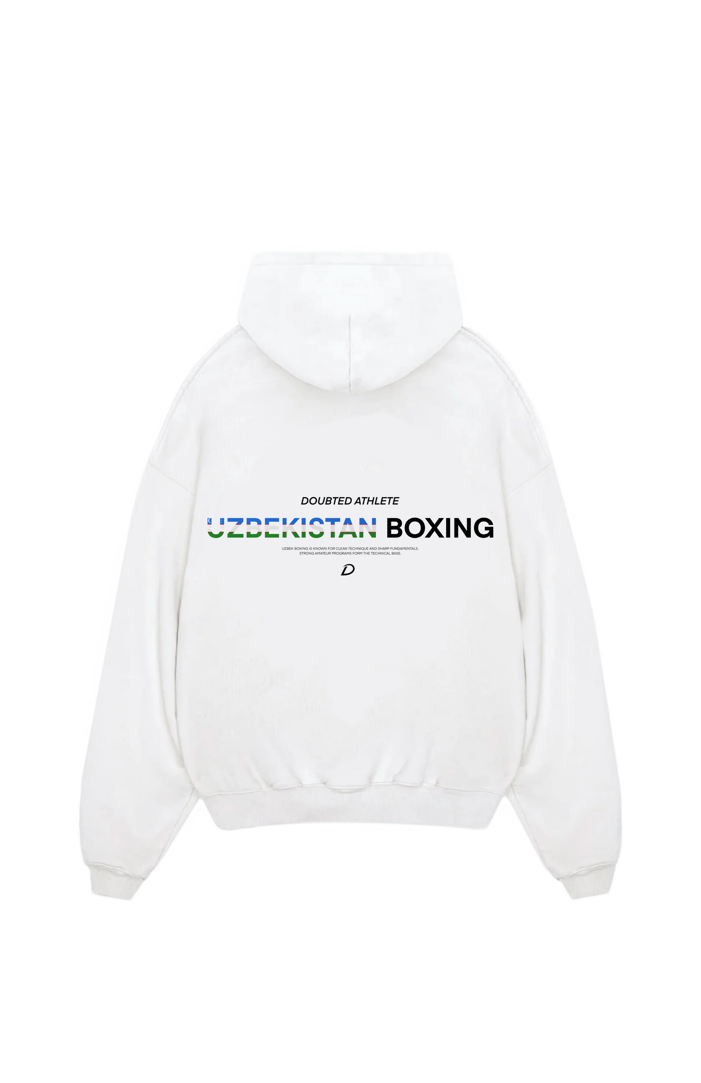 Uzbekistan Boxing Oversized Hoodie