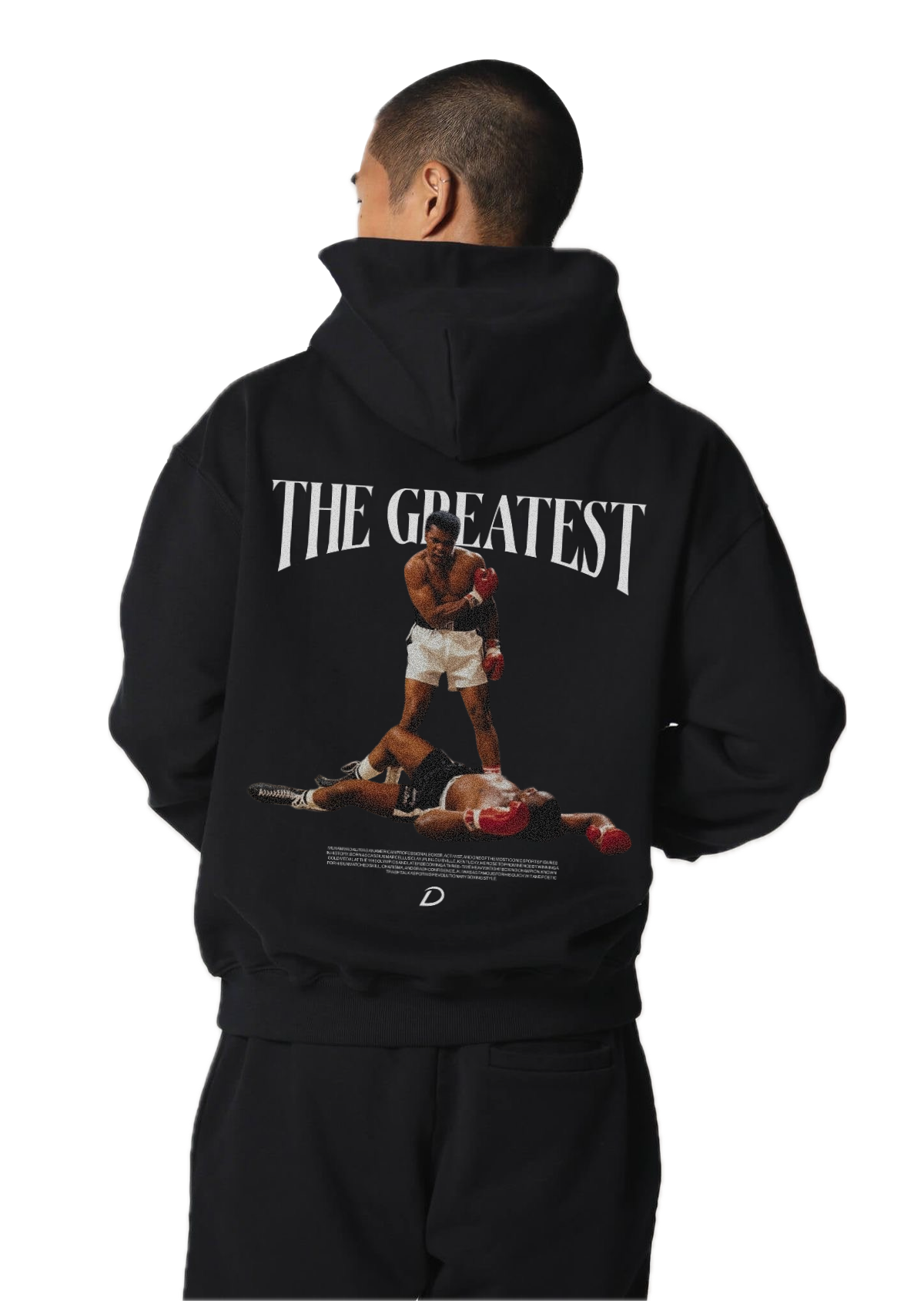 Muhammad Ali the greatest Oversized Hoodie