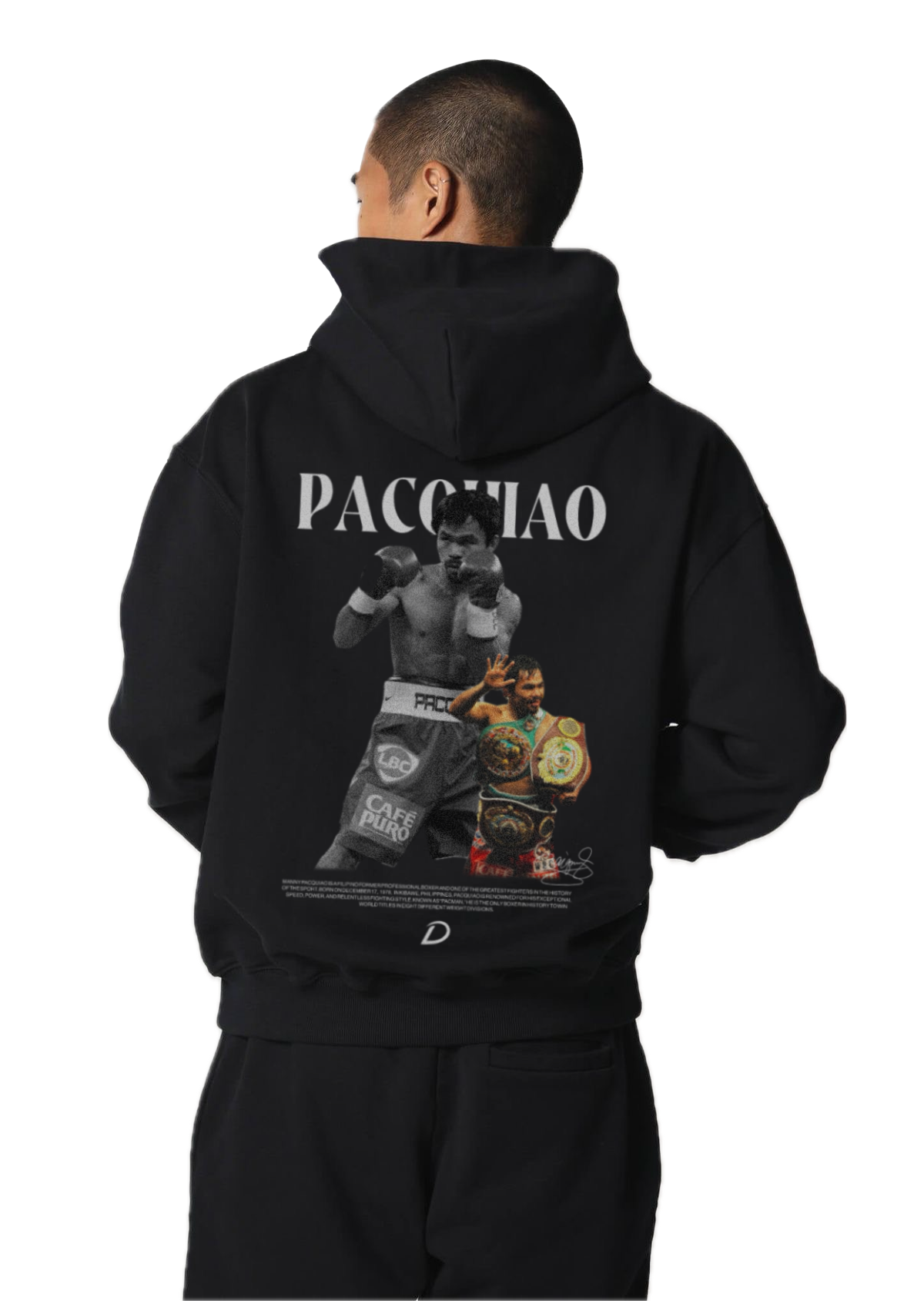 Manny Pacquiao Oversized Hoodie