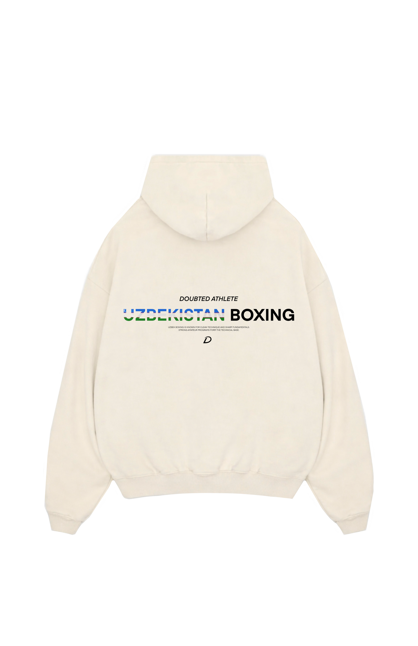 Uzbekistan Boxing Oversized Hoodie